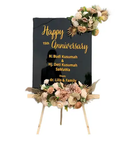 Papan Bunga Akrilik Pitu